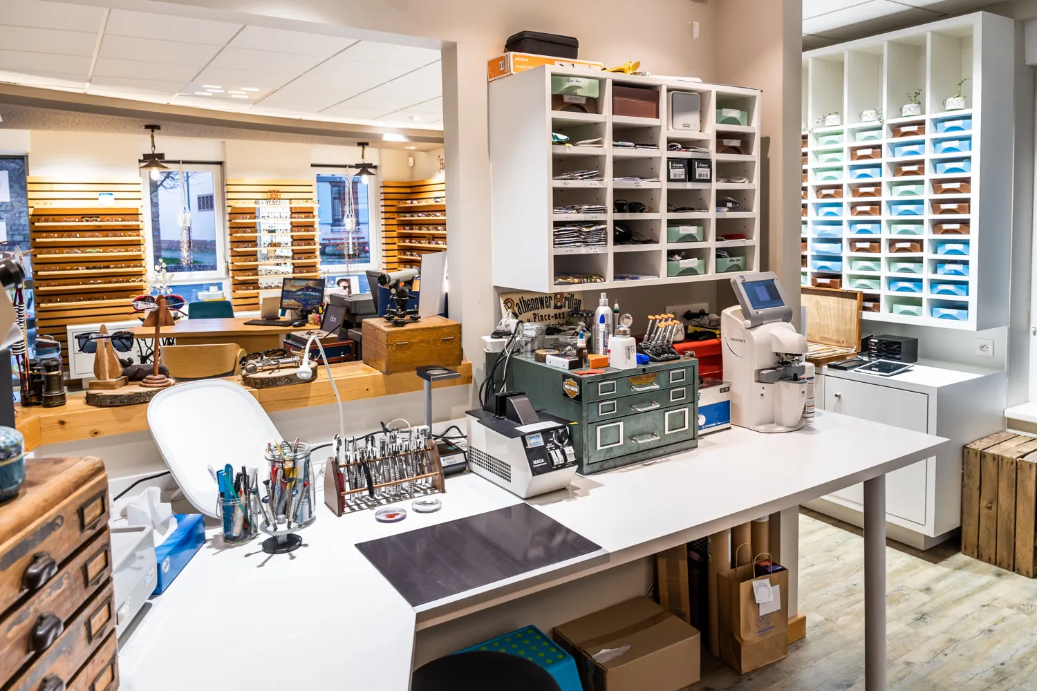 Espace d'accueil aéré chez Oeil de Bisch