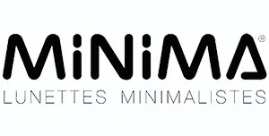 Logo des lunettes Minima, marque distribuée par L'Oeil de Bisch, opticien à Bischoffsheim