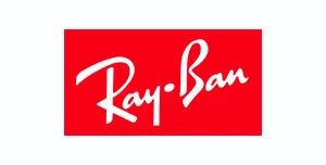 Logo des lunettes Ray Ban, marque distribuée par L'Oeil de Bisch, opticien à Bischoffsheim