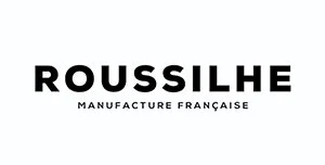 Logo des lunettes Roussilhe, marque distribuée par L'Oeil de Bisch, opticien à Bischoffsheim